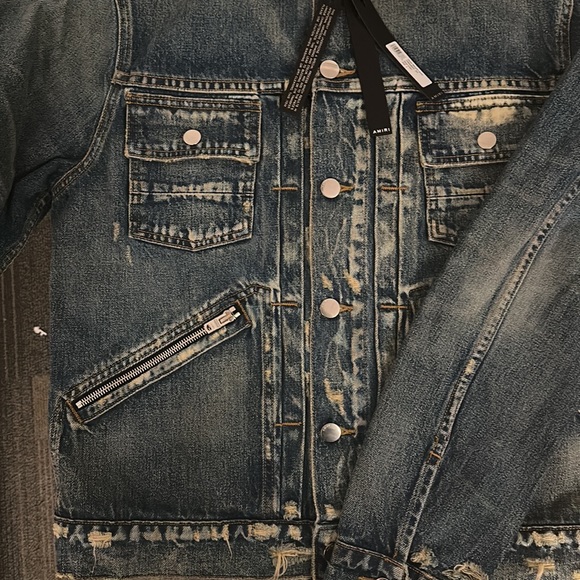 Amiri Denim Wrangler Jacket - Picture 2 of 7